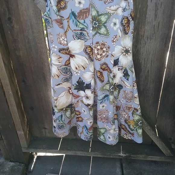 Butterfly & Jewel Print Dress - Size 12 For susloomi - Picture 8 of 13